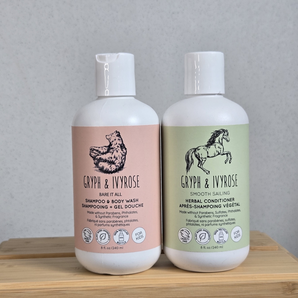 Gryph & Ivyrose Shampoo 8oz & Conditioner 8oz